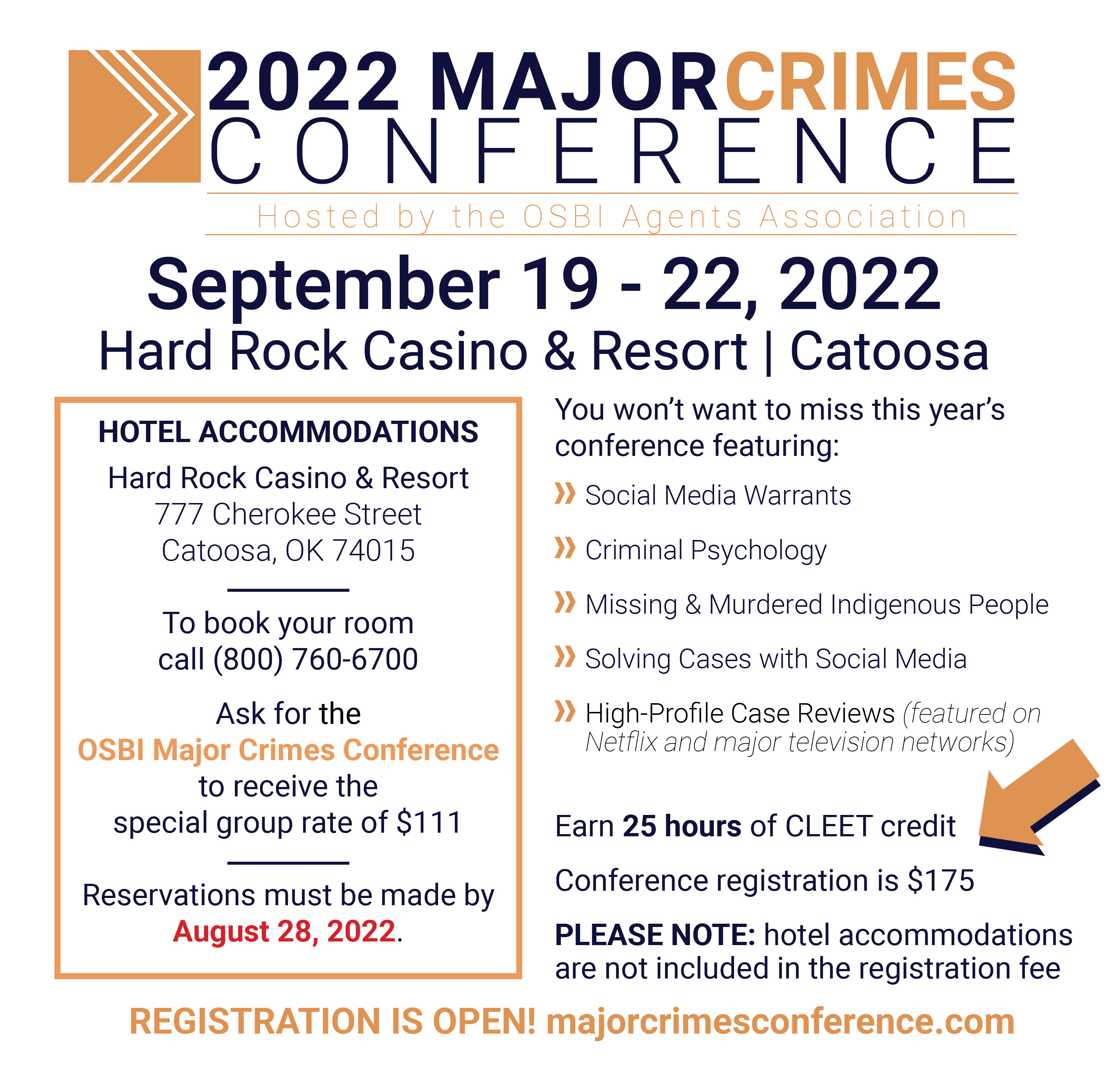 Major Crimes Conference 2022 image